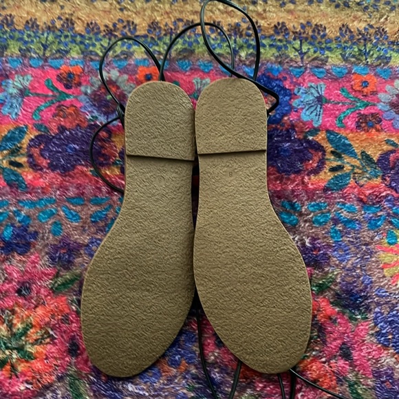 NWOT MADEWELL LACE UP SANDALS💗💗💗 - Picture 5 of 7